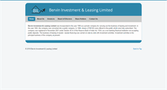 Desktop Screenshot of bervin.com